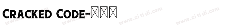 Cracked Code字体转换
